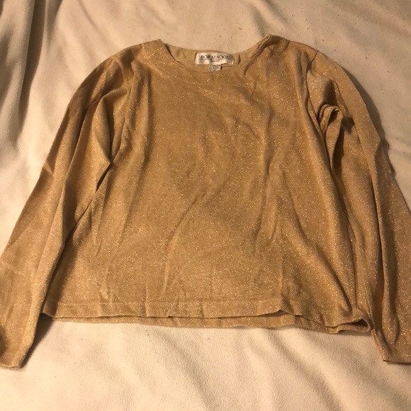Bob Mackie Sweaters - Gold Bob Mackie top